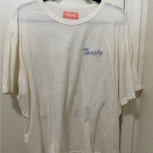 The Toast White Boyfriend T-Shirt